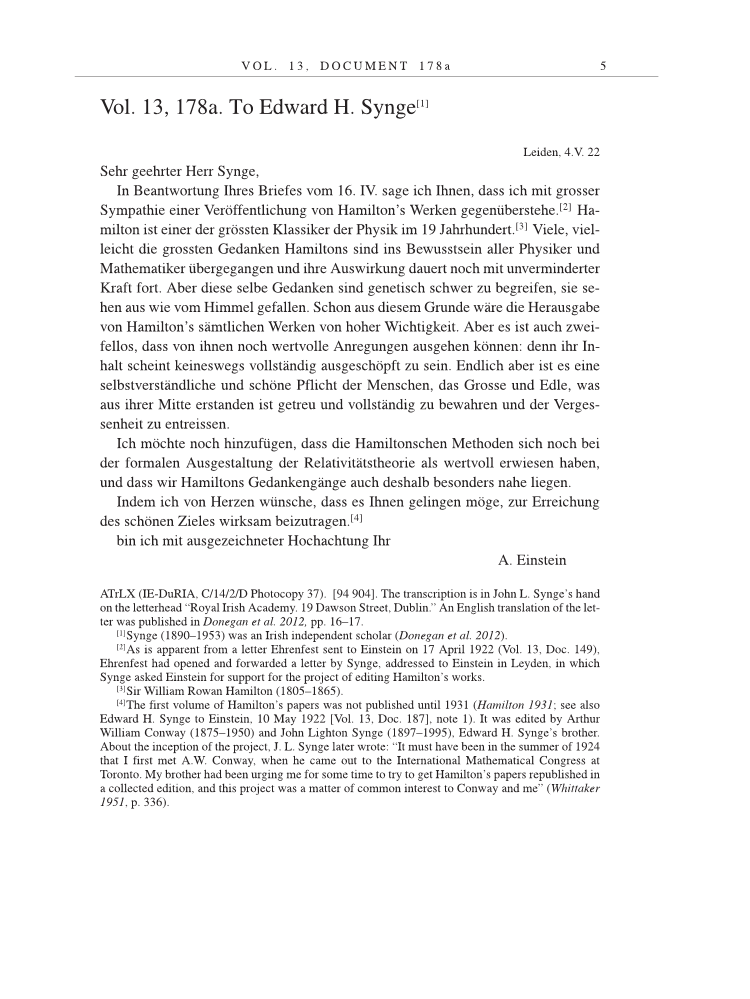 Volume 14: The Berlin Years: Writings & Correspondence, April 1923-May 1925 page 5