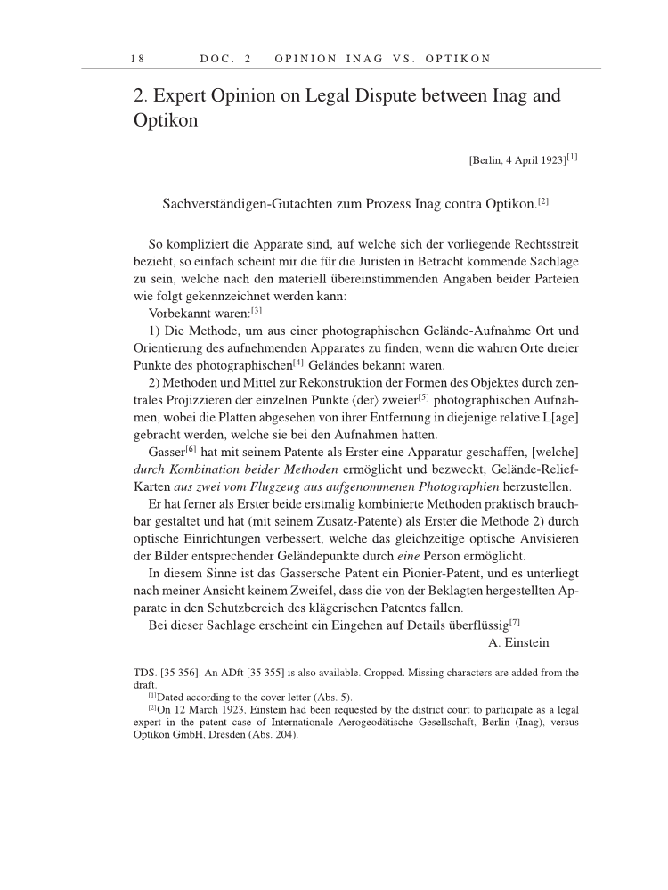 Volume 14: The Berlin Years: Writings & Correspondence, April 1923-May 1925 page 18