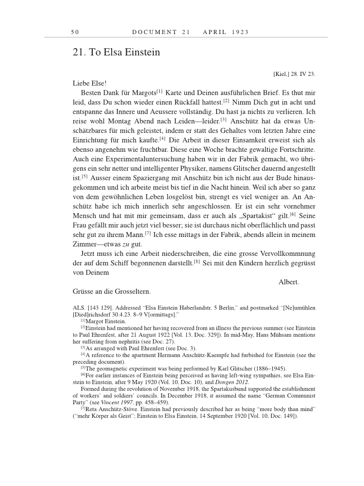 Volume 14: The Berlin Years: Writings & Correspondence, April 1923-May 1925 page 50