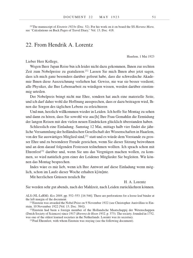 Volume 14: The Berlin Years: Writings & Correspondence, April 1923-May 1925 page 51