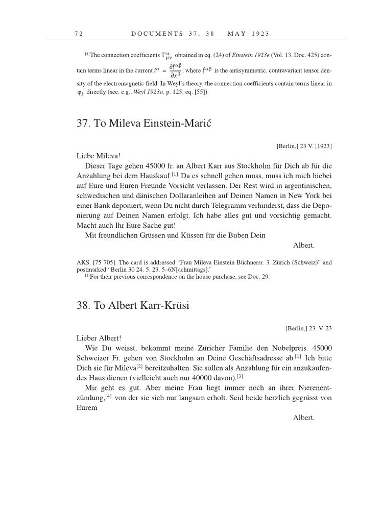 Volume 14: The Berlin Years: Writings & Correspondence, April 1923-May 1925 page 72