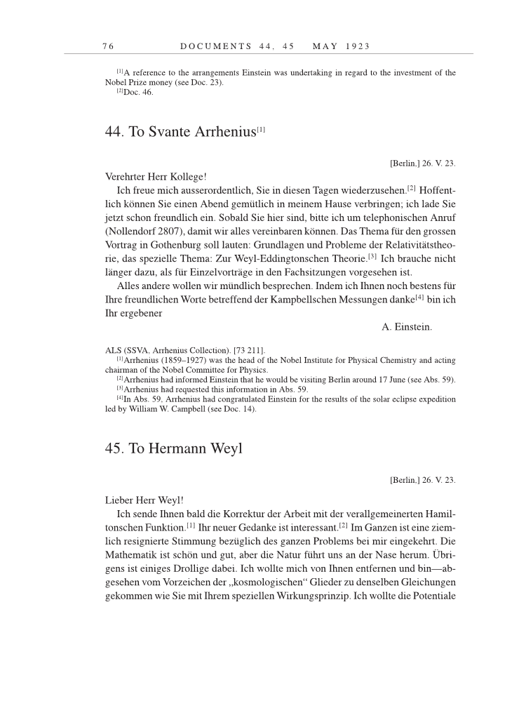 Volume 14: The Berlin Years: Writings & Correspondence, April 1923-May 1925 page 76