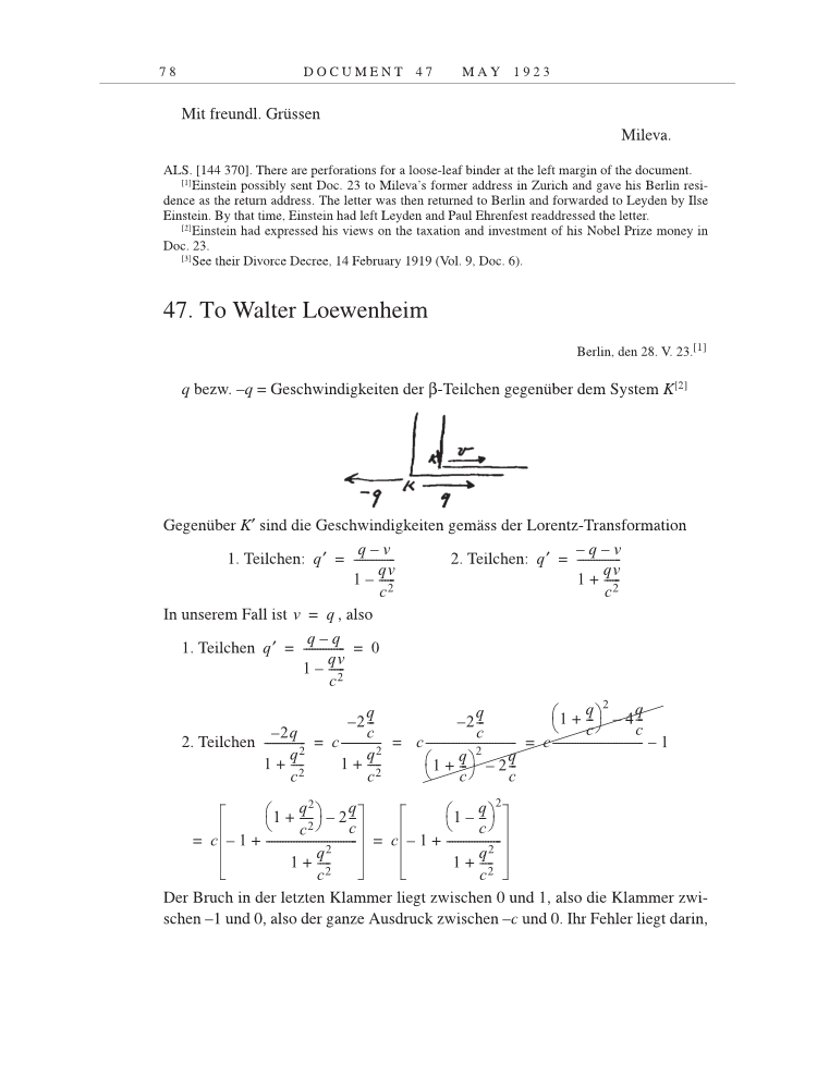 Volume 14: The Berlin Years: Writings & Correspondence, April 1923-May 1925 page 78