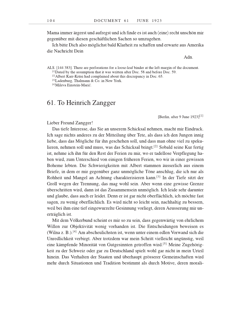 Volume 14: The Berlin Years: Writings & Correspondence, April 1923-May 1925 page 104
