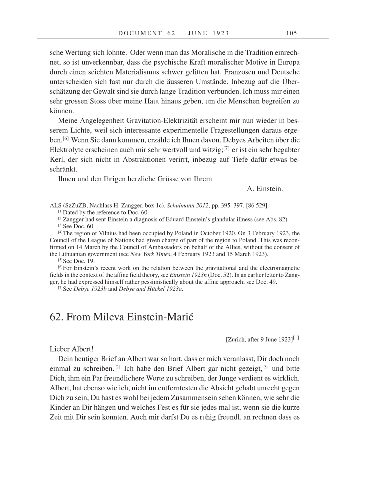 Volume 14: The Berlin Years: Writings & Correspondence, April 1923-May 1925 page 105