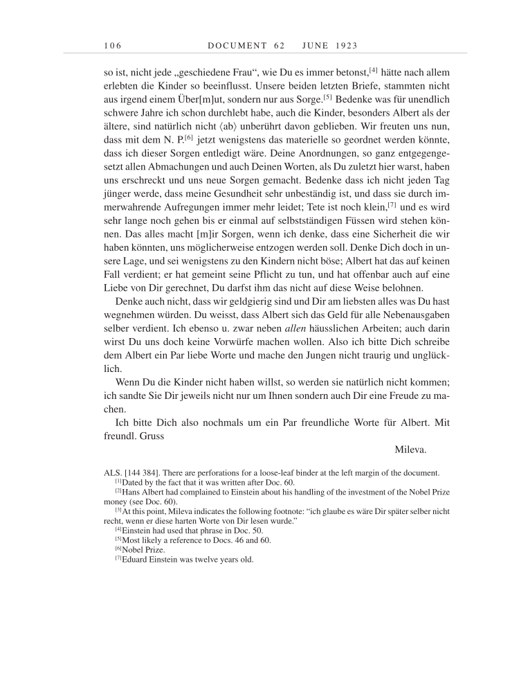 Volume 14: The Berlin Years: Writings & Correspondence, April 1923-May 1925 page 106