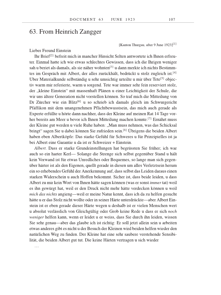 Volume 14: The Berlin Years: Writings & Correspondence, April 1923-May 1925 page 107