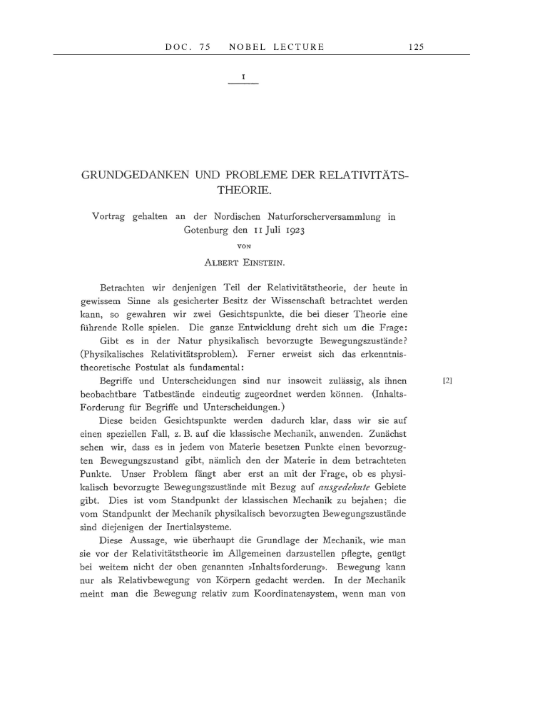 Volume 14: The Berlin Years: Writings & Correspondence, April 1923-May 1925 page 125