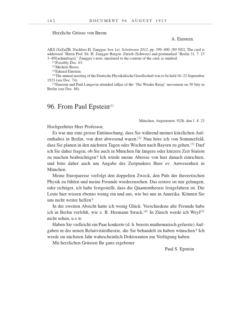 Volume 14: The Berlin Years: Writings & Correspondence, April 1923-May 1925 page 162