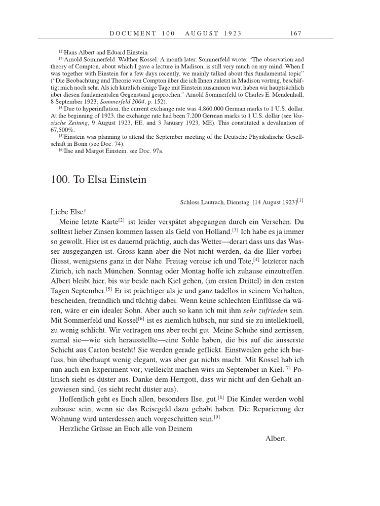 Volume 14: The Berlin Years: Writings & Correspondence, April 1923-May 1925 page 167