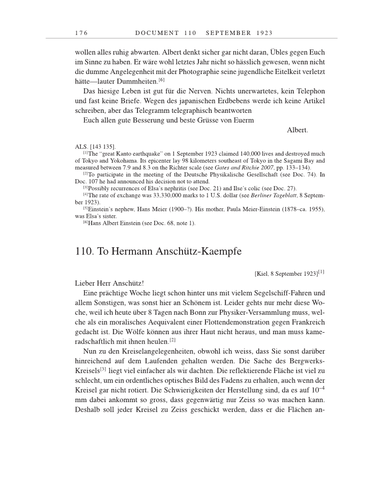 Volume 14: The Berlin Years: Writings & Correspondence, April 1923-May 1925 page 176