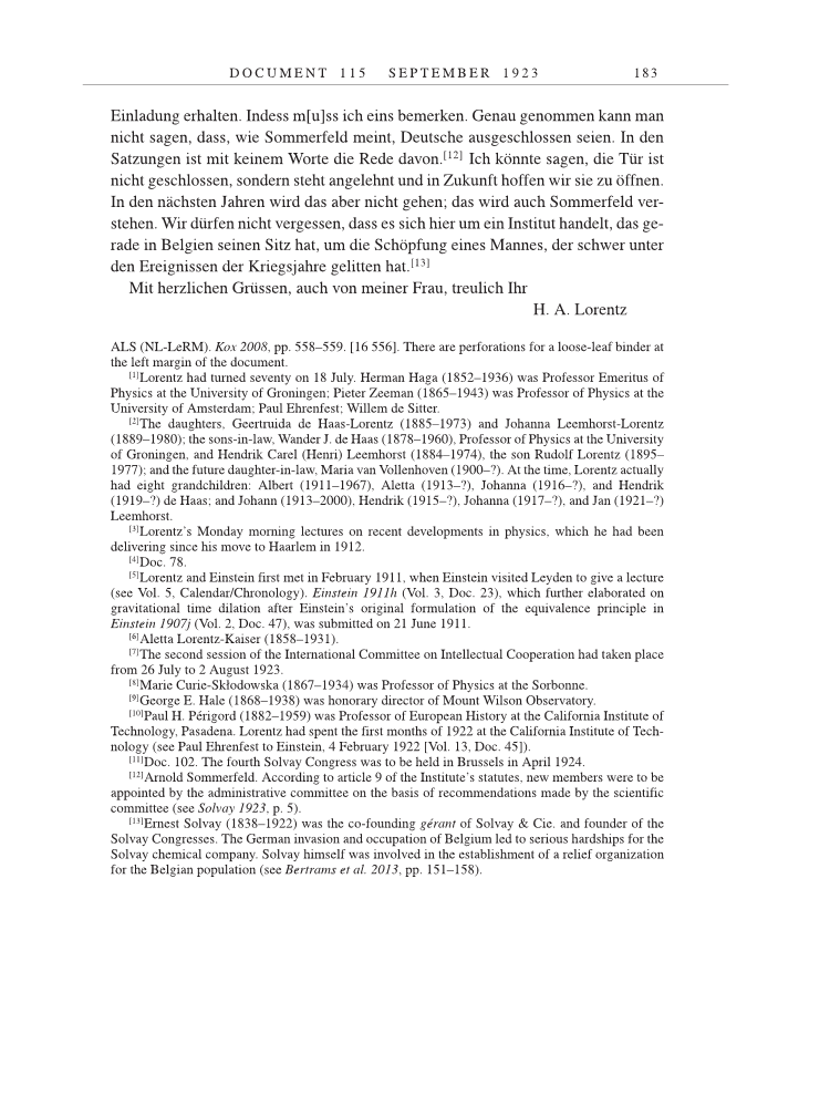 Volume 14: The Berlin Years: Writings & Correspondence, April 1923-May 1925 page 183