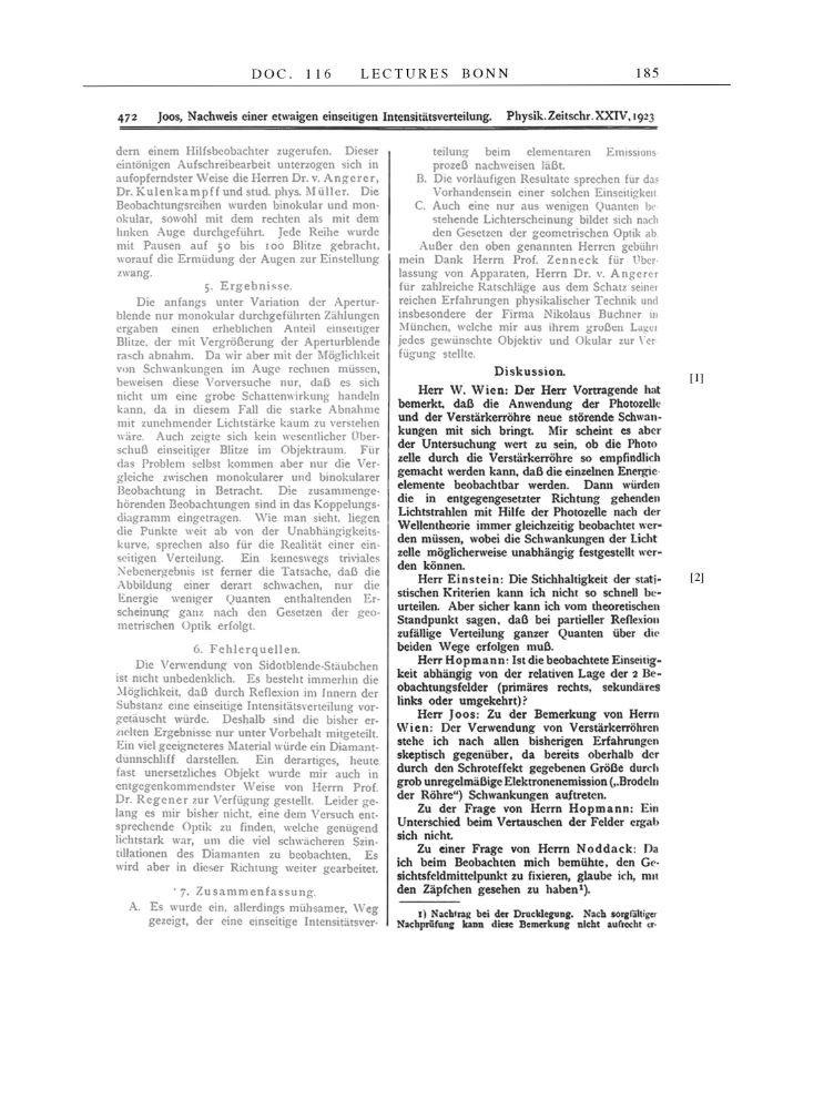 Volume 14: The Berlin Years: Writings & Correspondence, April 1923-May 1925 page 185