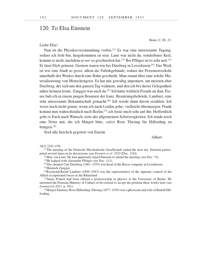 Volume 14: The Berlin Years: Writings & Correspondence, April 1923-May 1925 page 192