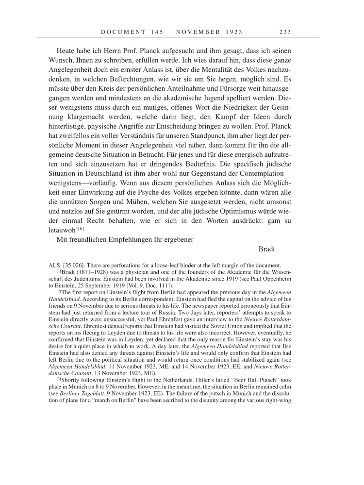 Volume 14: The Berlin Years: Writings & Correspondence, April 1923-May 1925 page 233