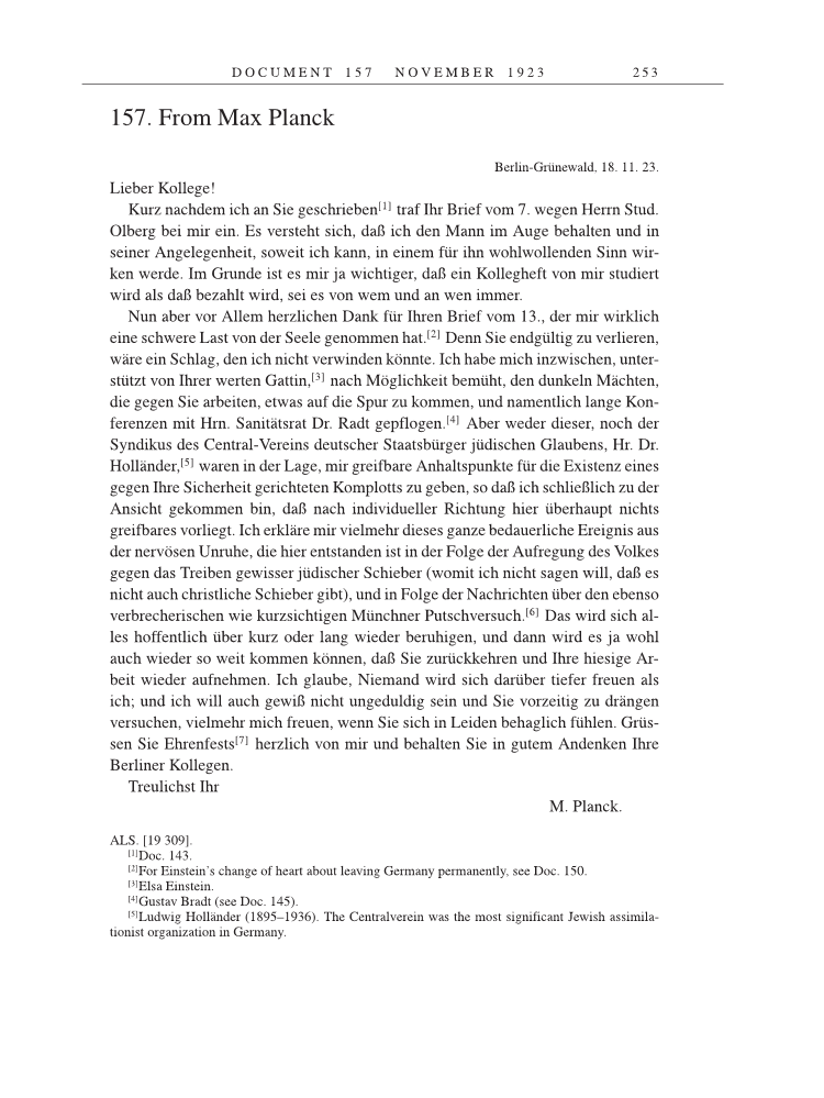 Volume 14: The Berlin Years: Writings & Correspondence, April 1923-May 1925 page 253