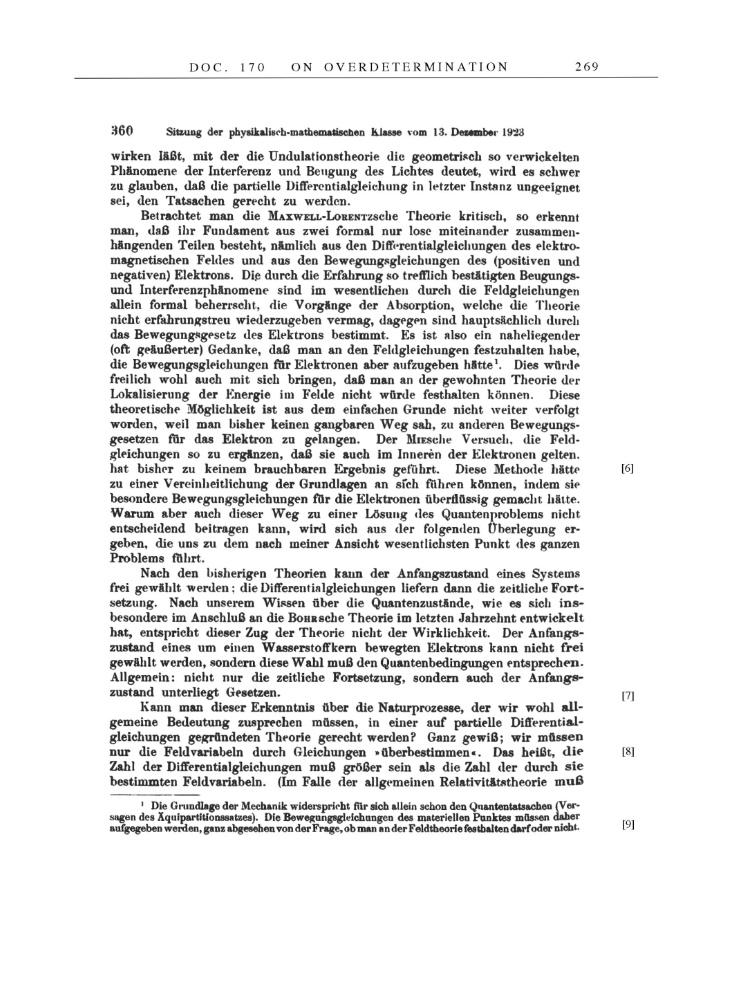 Volume 14: The Berlin Years: Writings & Correspondence, April 1923-May 1925 page 269