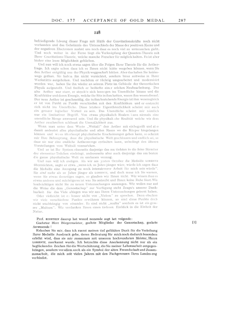 Volume 14: The Berlin Years: Writings & Correspondence, April 1923-May 1925 page 287