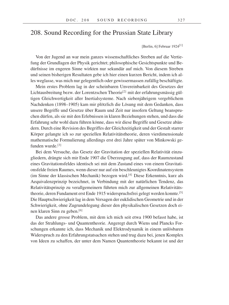 Volume 14: The Berlin Years: Writings & Correspondence, April 1923-May 1925 page 327