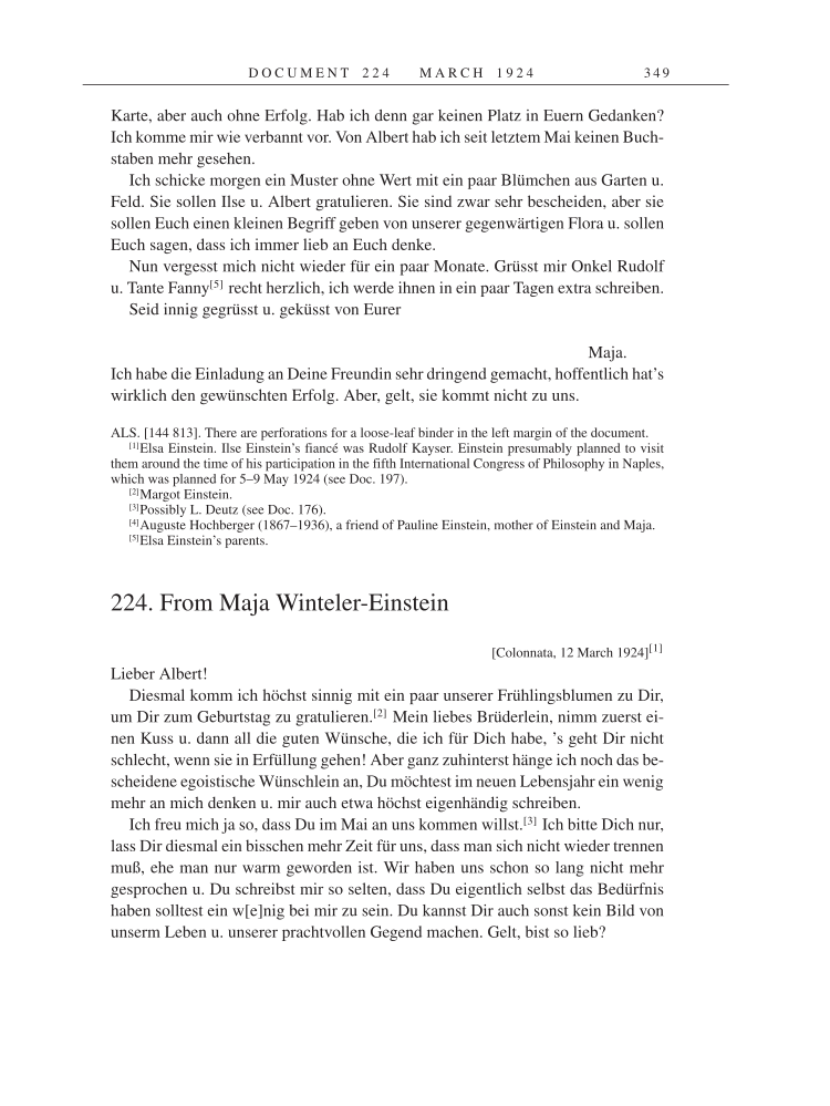 Volume 14: The Berlin Years: Writings & Correspondence, April 1923-May 1925 page 349
