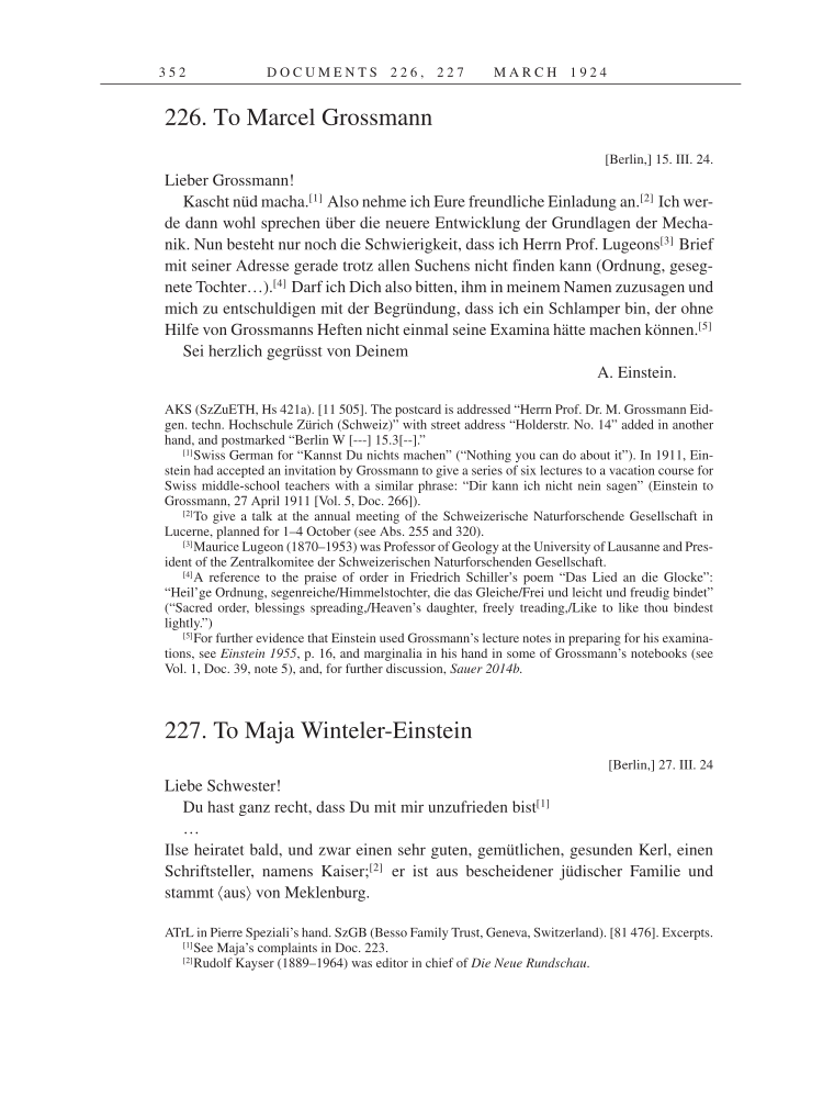 Volume 14: The Berlin Years: Writings & Correspondence, April 1923-May 1925 page 352
