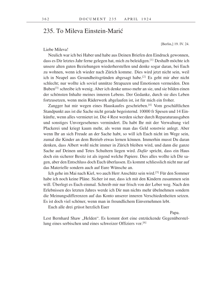 Volume 14: The Berlin Years: Writings & Correspondence, April 1923-May 1925 page 362