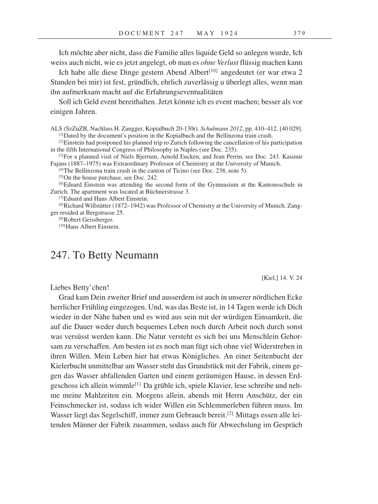 Volume 14: The Berlin Years: Writings & Correspondence, April 1923-May 1925 page 379