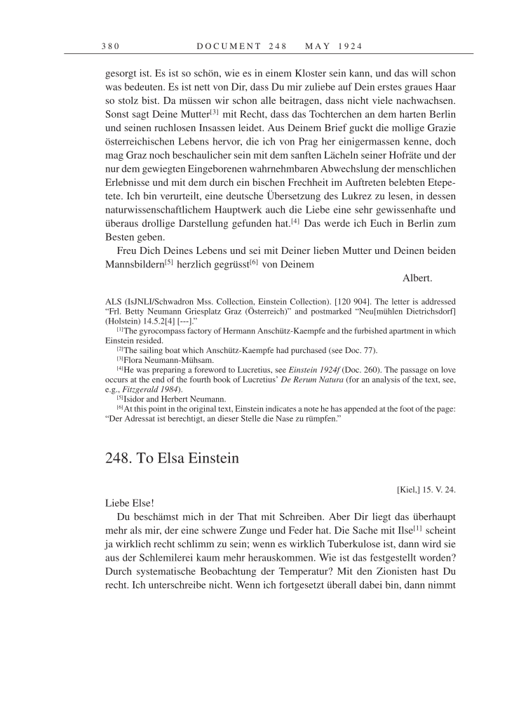 Volume 14: The Berlin Years: Writings & Correspondence, April 1923-May 1925 page 380