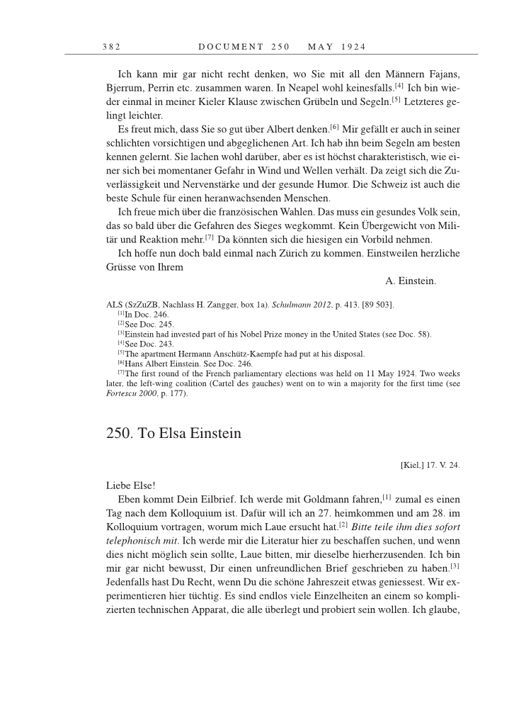 Volume 14: The Berlin Years: Writings & Correspondence, April 1923-May 1925 page 382