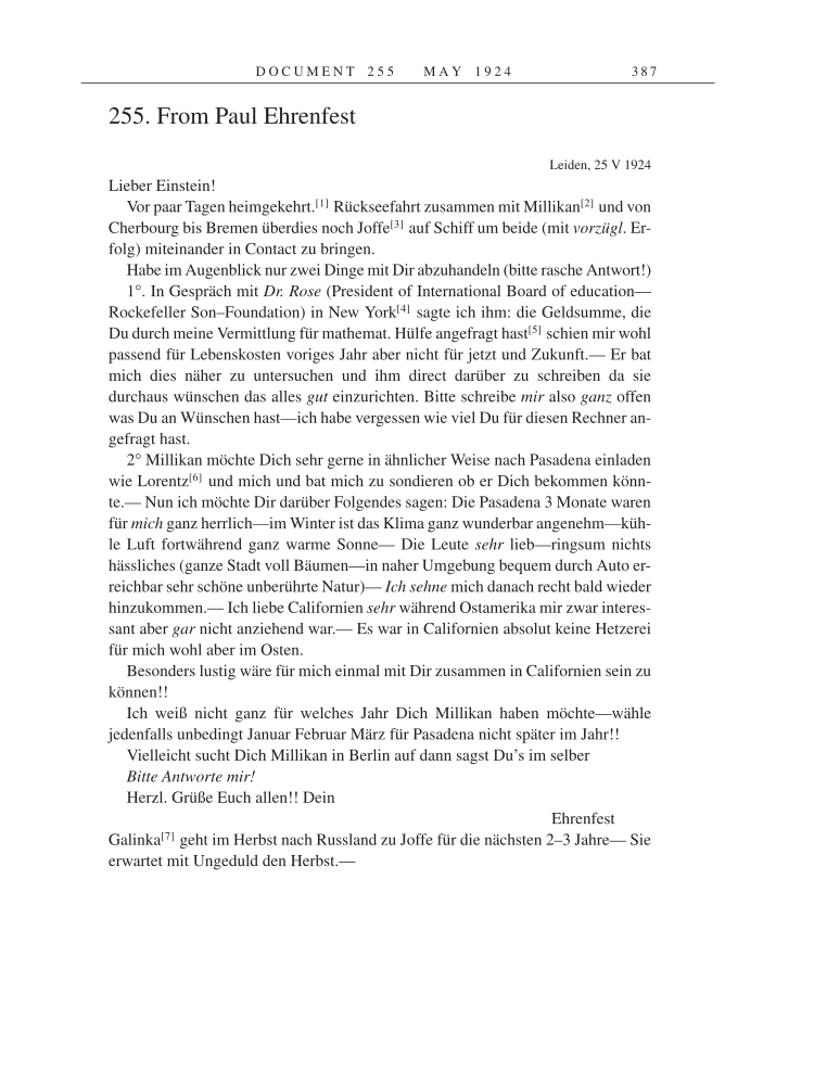 Volume 14: The Berlin Years: Writings & Correspondence, April 1923-May 1925 page 387