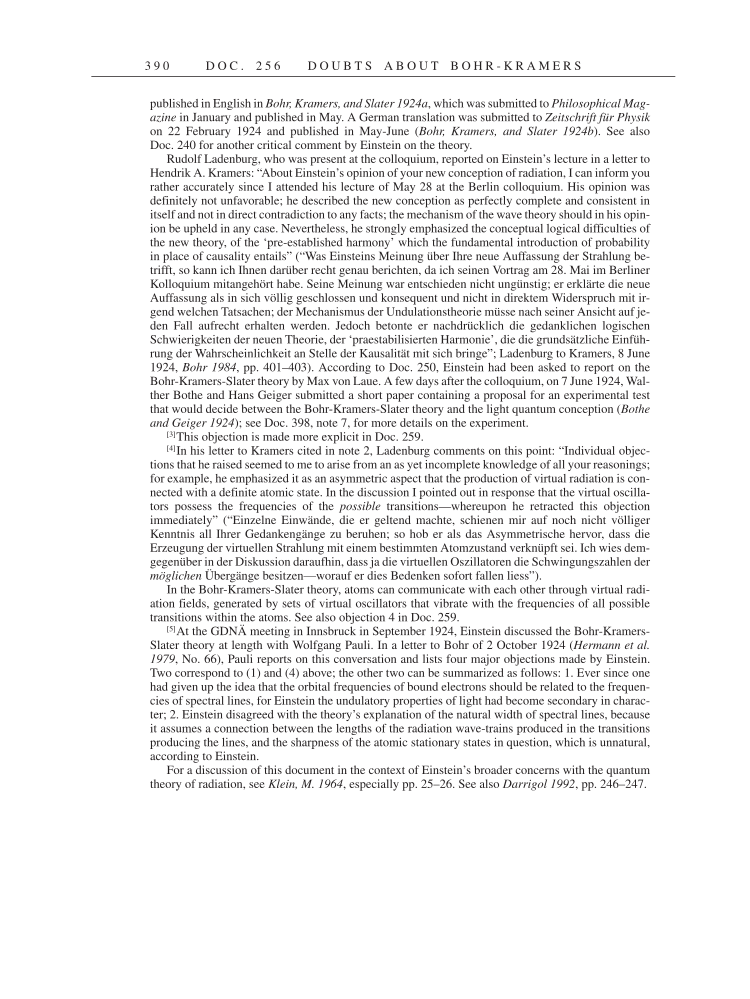 Volume 14: The Berlin Years: Writings & Correspondence, April 1923-May 1925 page 390