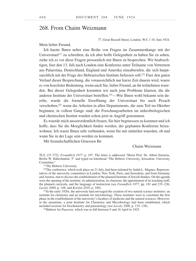 Volume 14: The Berlin Years: Writings & Correspondence, April 1923-May 1925 page 406