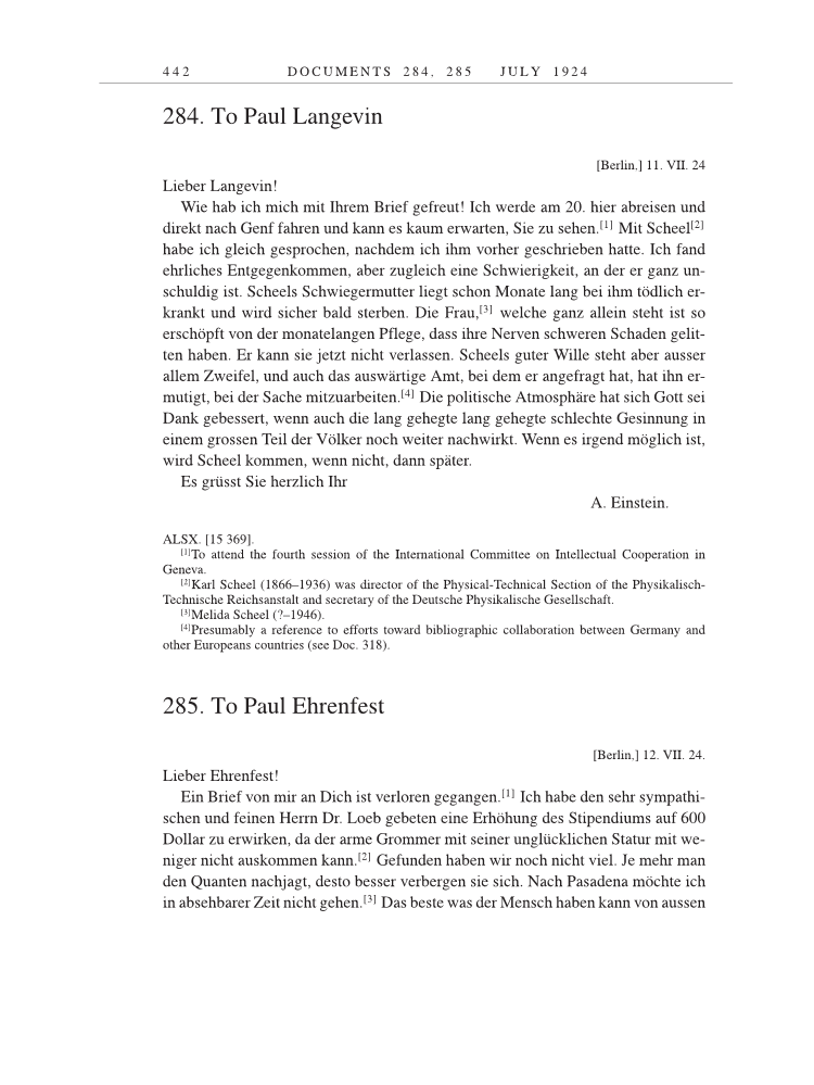Volume 14: The Berlin Years: Writings & Correspondence, April 1923-May 1925 page 442