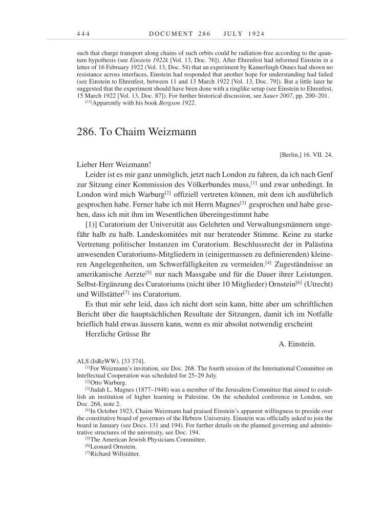 Volume 14: The Berlin Years: Writings & Correspondence, April 1923-May 1925 page 444