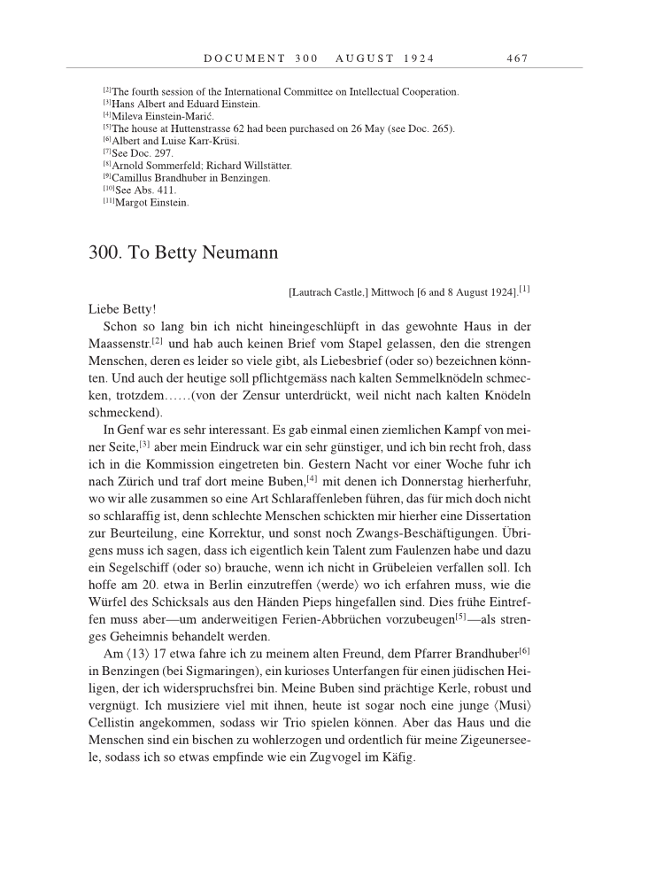 Volume 14: The Berlin Years: Writings & Correspondence, April 1923-May 1925 page 467