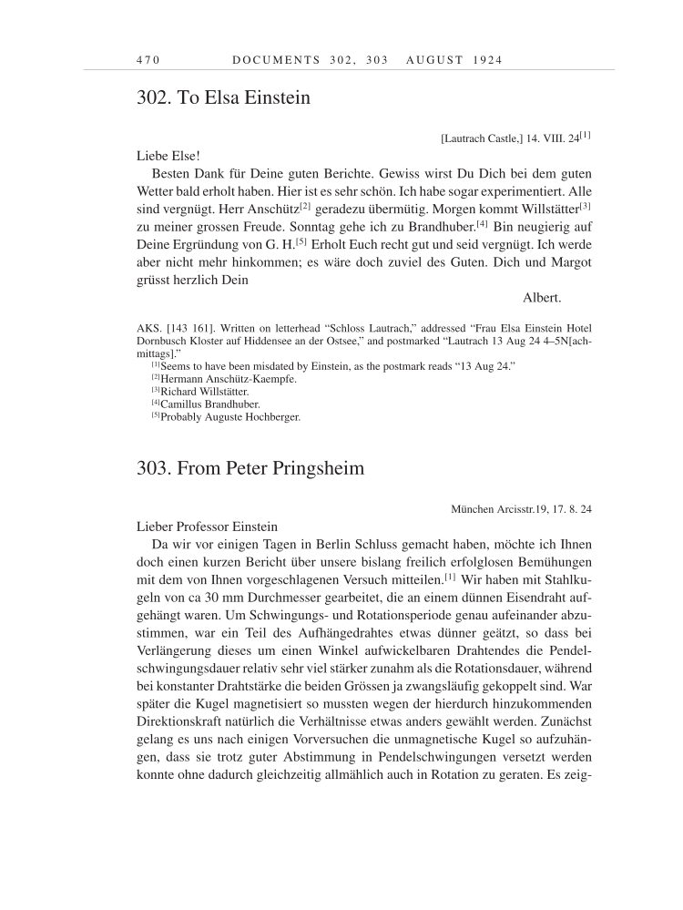 Volume 14: The Berlin Years: Writings & Correspondence, April 1923-May 1925 page 470