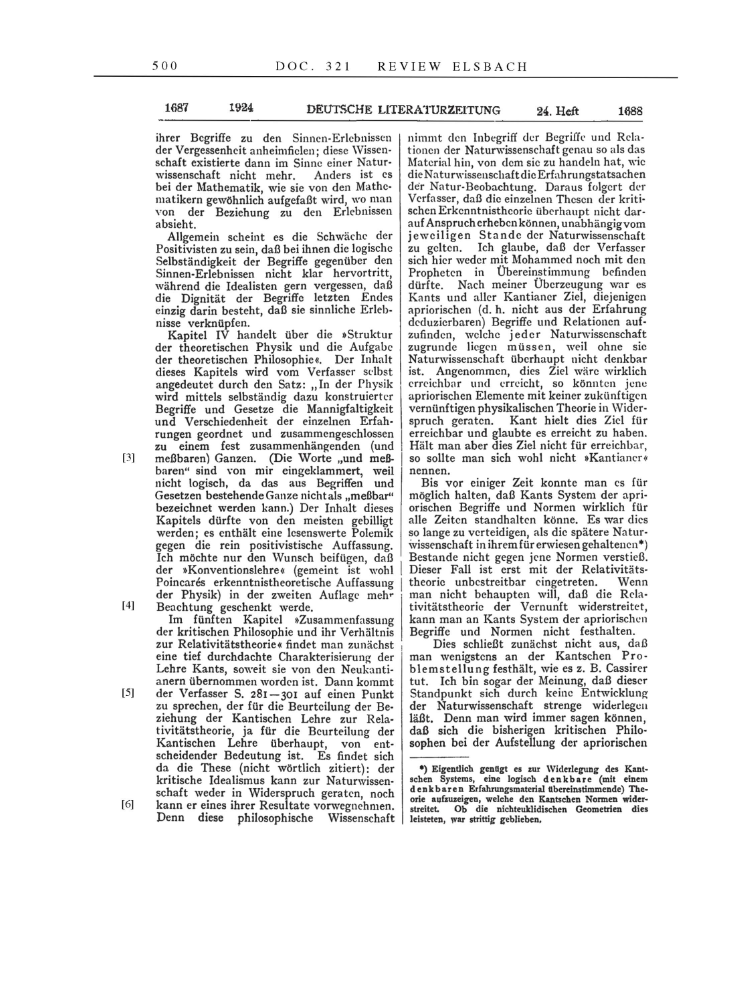 Volume 14: The Berlin Years: Writings & Correspondence, April 1923-May 1925 page 500