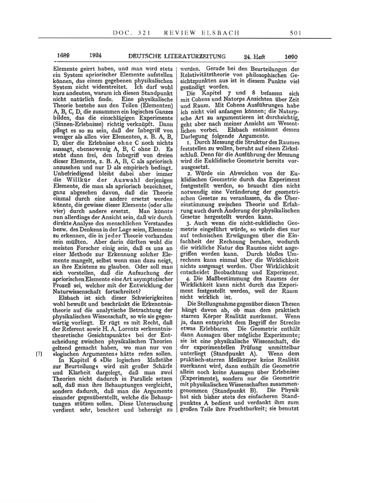 Volume 14: The Berlin Years: Writings & Correspondence, April 1923-May 1925 page 501