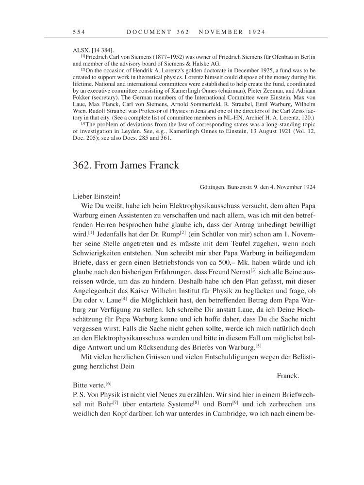 Volume 14: The Berlin Years: Writings & Correspondence, April 1923-May 1925 page 554