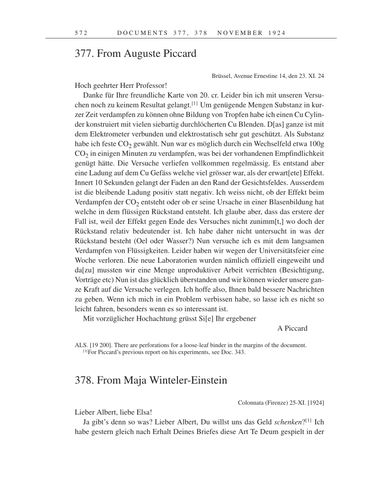 Volume 14: The Berlin Years: Writings & Correspondence, April 1923-May 1925 page 572