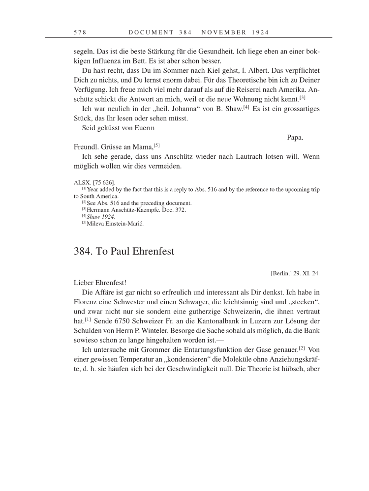 Volume 14: The Berlin Years: Writings & Correspondence, April 1923-May 1925 page 578