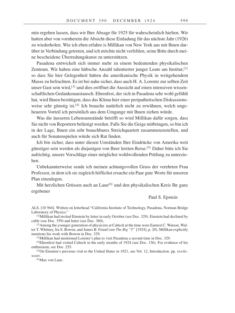 Volume 14: The Berlin Years: Writings & Correspondence, April 1923-May 1925 page 599