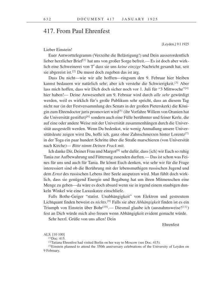 Volume 14: The Berlin Years: Writings & Correspondence, April 1923-May 1925 page 632