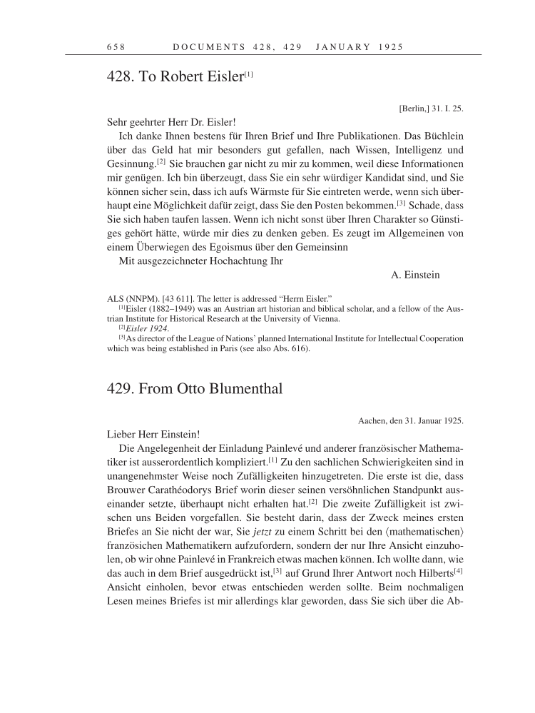 Volume 14: The Berlin Years: Writings & Correspondence, April 1923-May 1925 page 658