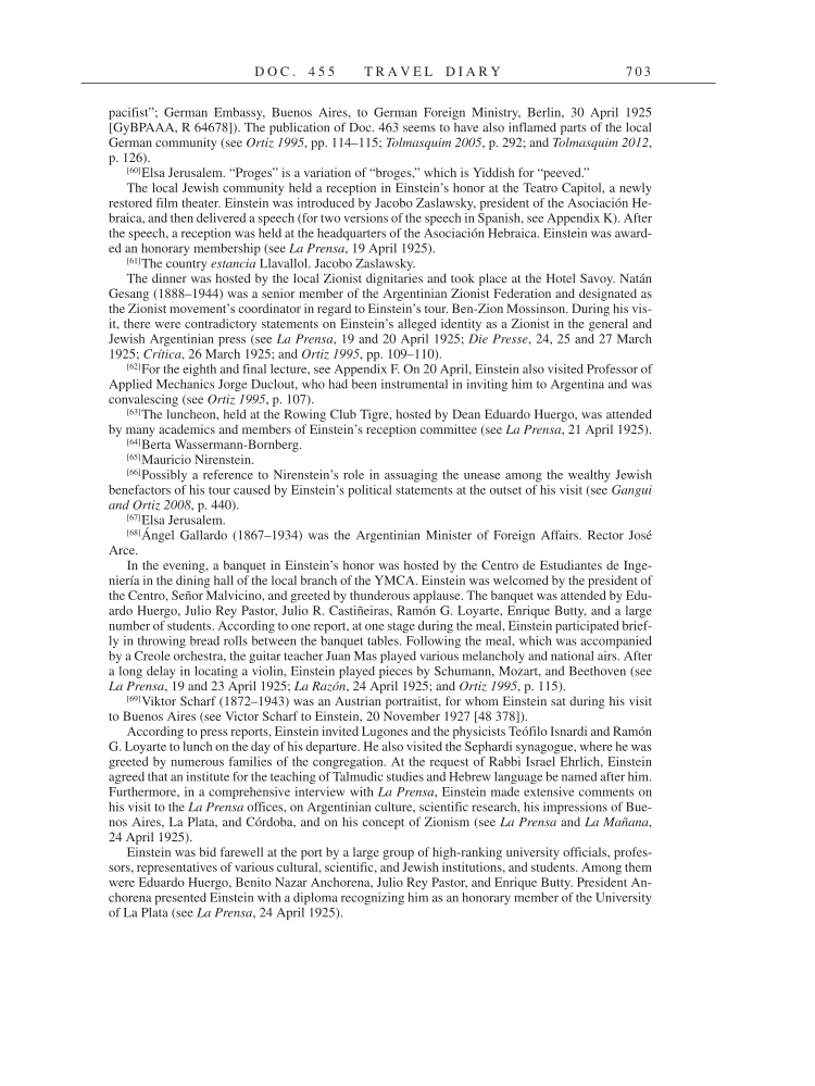 Volume 14: The Berlin Years: Writings & Correspondence, April 1923-May 1925 page 703