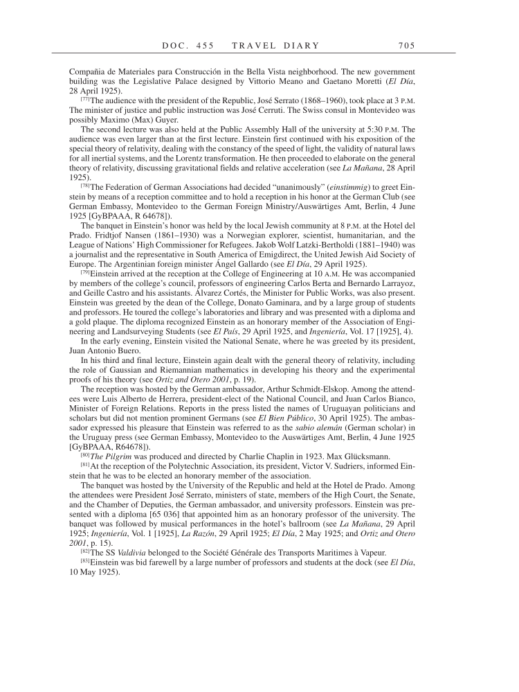 Volume 14: The Berlin Years: Writings & Correspondence, April 1923-May 1925 page 705
