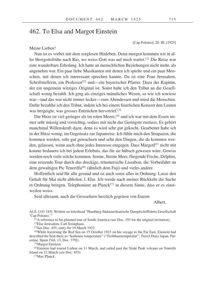 Volume 14: The Berlin Years: Writings & Correspondence, April 1923-May 1925 page 715