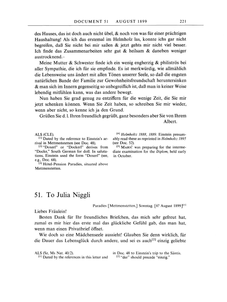 Volume 1: The Early Years, 1879-1902 page 221