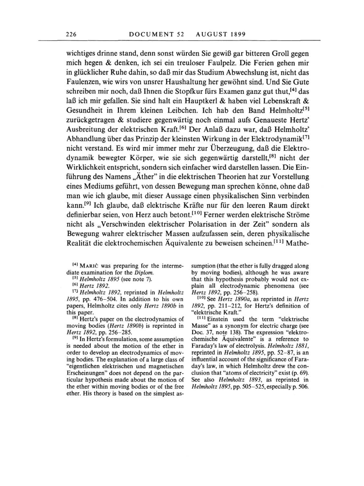Volume 1: The Early Years, 1879-1902 page 226