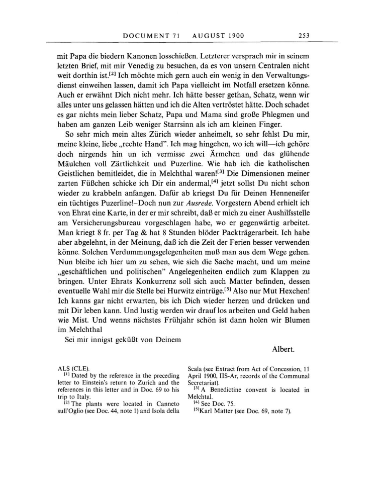 Volume 1: The Early Years, 1879-1902 page 253